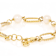 Freshwater Pearl Station Bracelet In 18K Gold Over Bronze