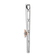 14k Yellow Gold and 14k Rose Gold Diamond Fancy Flower Chain Slide Pendant