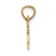 14K Yellow Gold BEST MOM with Heart Charm
