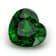 Tsavorite 6.3x5.6mm Heart Shape 1.15ct