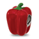 Sterling Silver Enamel Red Bell Pepper Bead
