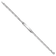 Rhodium Over 14k White Gold Mariner Link ID Bracelet