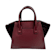 Michael Kors Avril Small Leather Top Zip Crossbody Satchel Handbag in Oxblood