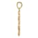 14K Yellow and Rose Gold with White Rhodium Guadalupe Pendant