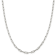 Sterling Silver 4.25mm Elongated Open Link Chain Necklace