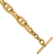 14K Yellow Gold Anchor Link 12.5mm 8.5 inch Toggle Bracelet