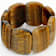 Golden Tiger's Eye Statement Stretch Bracelet