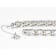CZ Tennis Bracelet In Platinum-Enhanced Sterling Silver With 18K Gold
Accents 24.10ctw