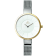 Obaku Women's Classic White Dial Stainless Steel Mesh Band Watch
