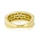 Lab-Grown Diamond Band Ring In 14K Gold Over Sterling Silver 1.00ctw