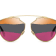 Christian Dior SoReal Gold Tone and Tortoise Frame / Pink, Black and
Golden Mirrored Lens Sunglasses