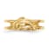 14K Yellow Gold Dolphins Toe Ring