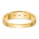 14K Yellow Gold AA Quality Ladies Wedding Band