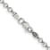 Sterling Silver 3mm Semi-solid Rolo Chain Bracelet