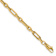 14k Yellow Gold 5mm Polished Fancy Link Bracelet