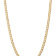 14k Yellow Gold 6.75mm Solid Open Concave Curb 22 Inch Chain
