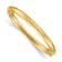14k Yellow Gold 5mm Polished Hinged Baby Bangle