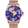 Seapro Men's Voyager Blue Dial, Rose Stainless Steel Mesh Watch