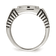 Stainless Steel Polished with Cubic Zirconia Signet Ring