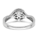 Rhodium Over 10K White Gold Eternal Promise Lab Grown Diamond Halo
Complete Ring 0.554ctw