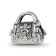 Sterling Silver Handbag Bead