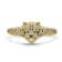 Clear Cubic Zirconia, 14k Yellow Gold Plated over Sterling Silver
Leopard Bangle Bracelet
