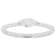Marquise And Round Lab-Grown Diamond Band Ring In Sterling Silver 0.40ctw