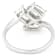Symbolic Lab-Grown Diamond Multi-Shape Three-Stone Ring In 14K White Gold
