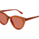 Stella McCartney Orange Frame Orange Round Lenses Sunglasses