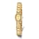 Ladies Charles Hubert Satin Gold-finish Brass 17x23mm Watch