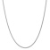 14k White Gold 1mm Solid Polished Wheat Chain 22 Inches