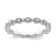 Sterling Silver Stackable Expressions Diamond Ring 0.195ctw