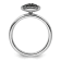 Rhodium Over Sterling Silver Stackable Expressions Marcasite Ring