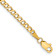 14k Yellow Gold 2.85mm Curb Link 20 Inch Chain
