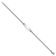 Rhodium Over 14k White Gold Soft Diamond Shape Cuban ID Bracelet