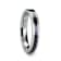 MAXIMUS Black Carbon Fiber Inlay Tungsten Carbide Wedding Band 4mm