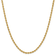 14k Yellow Gold 3.3mm Solid Rope 26 Inch Chain