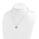 14K Two-Tone Lab Grown Diamond Hearts Necklace