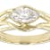 Timeless Lab-Grown Marquise Diamond Solitaire Ring In 10K Gold