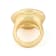 Sand Dollar Ring In Gold-Tone