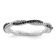 Sterling Silver Stackable Expressions Polished Black and White Diamond
Ring 0.264ctw