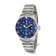 Mens Charles Hubert Stainless Steel Blue Dial Watch