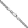 14k White Gold 3mm Parisian Wheat Chain 20 Inches