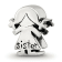Sterling Silver Little Sister Girl Bead