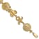14k Yellow Gold Polished and Textured Sand Dollar, Starfish and Turtle
Link Bracelet