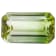 Bi-Color Tourmaline 12.0x7.1mm Emerald Cut 4.43ct