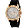 Oceanaut Men's Biarritz Gray Dial, Black Rubber Strap Watch