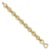 14K Yellow Gold 16.8mm Open Link Cable 8.5-inch Bracelet