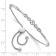 14K White Gold Lab Grown Diamond VS/SI GH, Adjustable Bracelet
