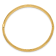 14k Yellow Gold Diamond-Cut Florentine Hinged Baby Bangle